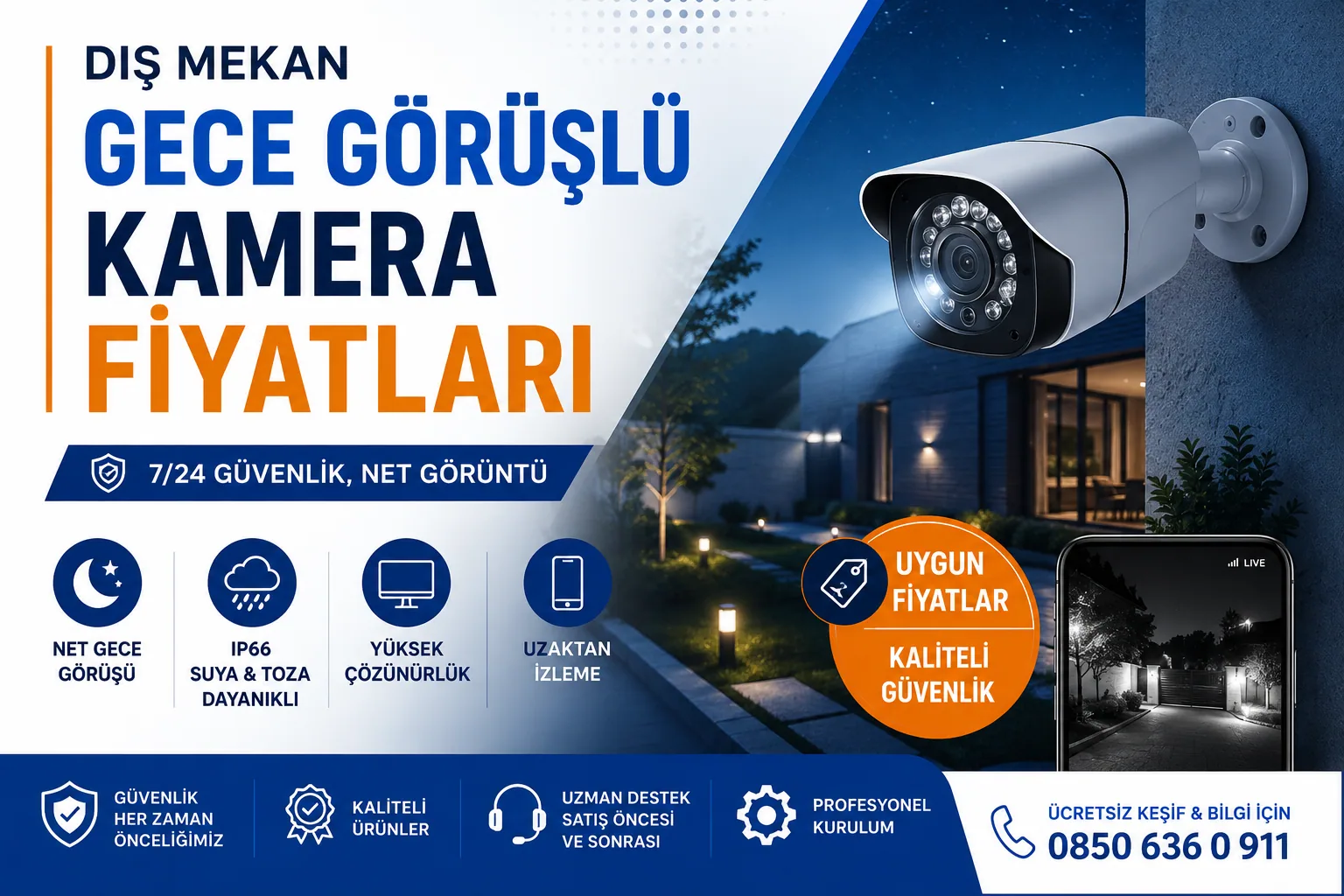 Dış Mekan Gece Görüşlü Kamera Fiyatları