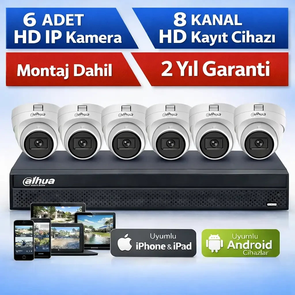 6 lı Bebek Kamera Sistemi