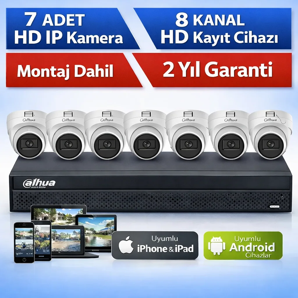 7 li Bebek Kamera Sistemi