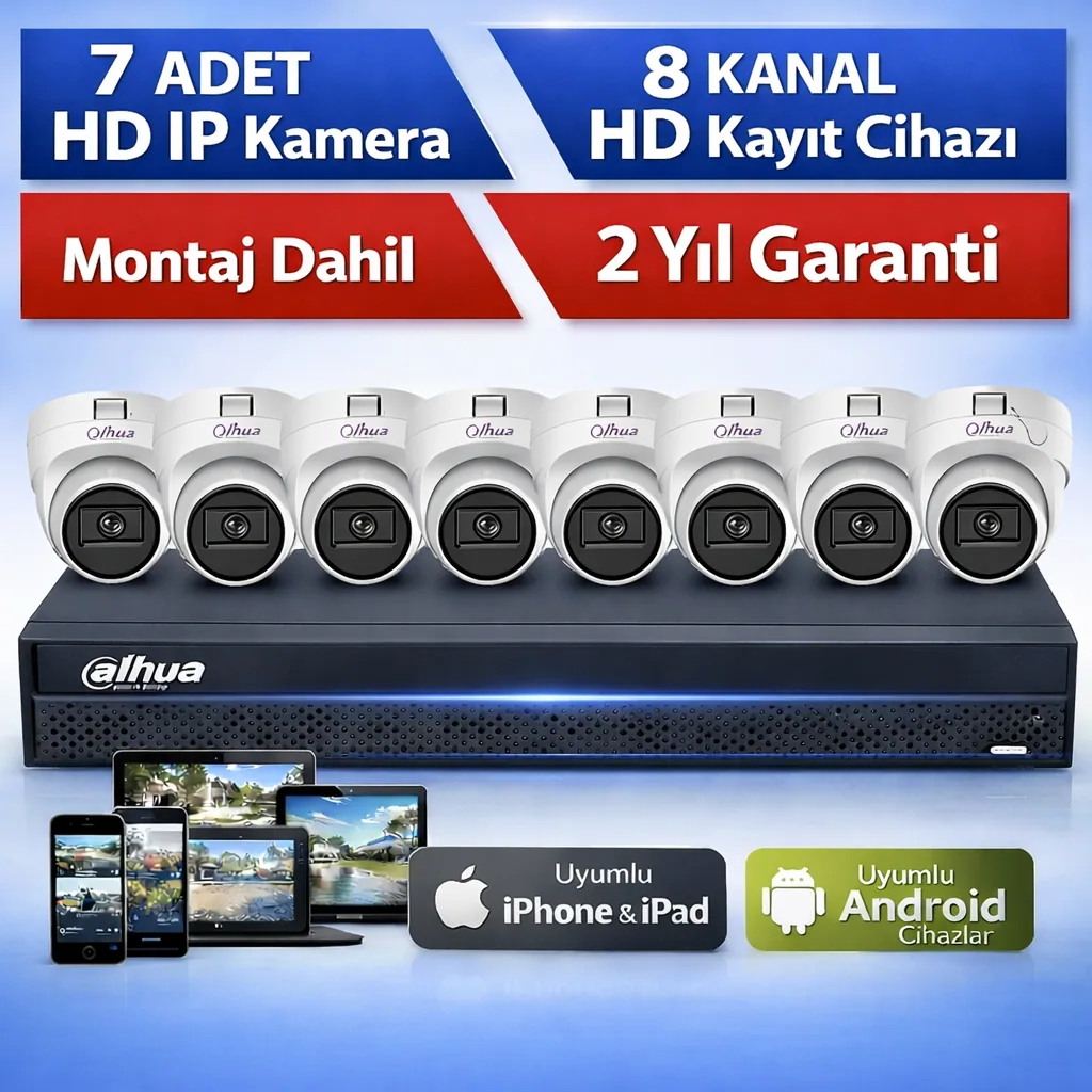 7 li HD Kamera Sistemi