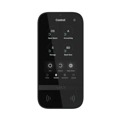 Ajax Kablosuz Keypad Touch Screen
