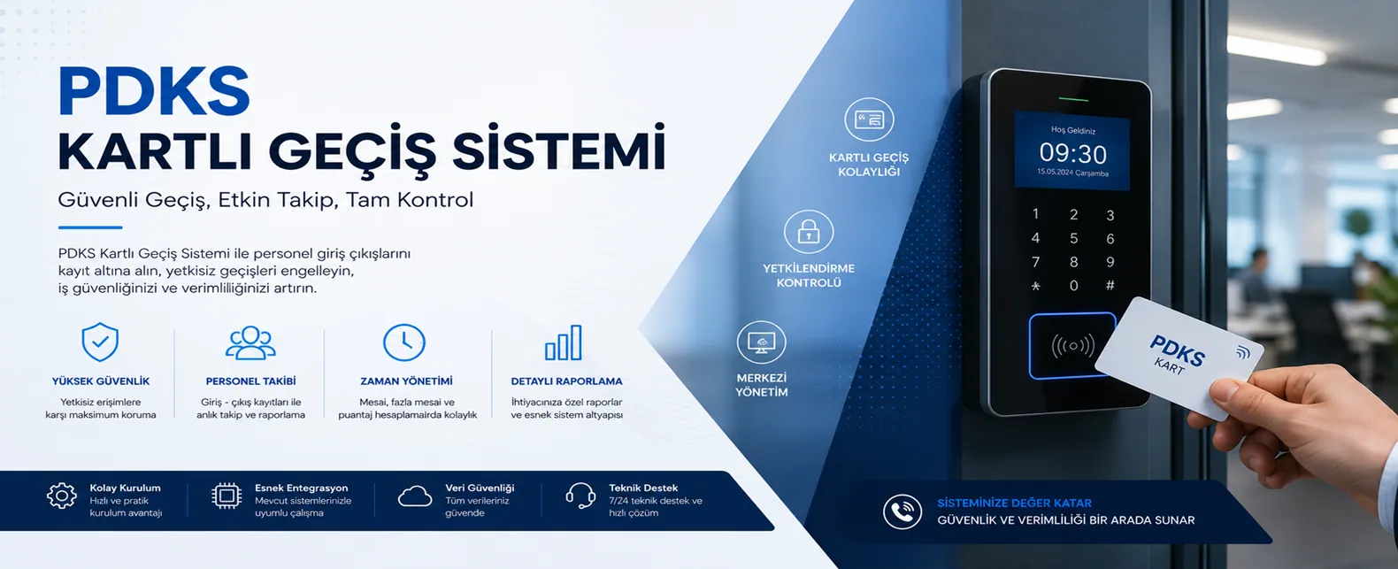 Parmak İzli Geçiş Kontrol Sistemleri