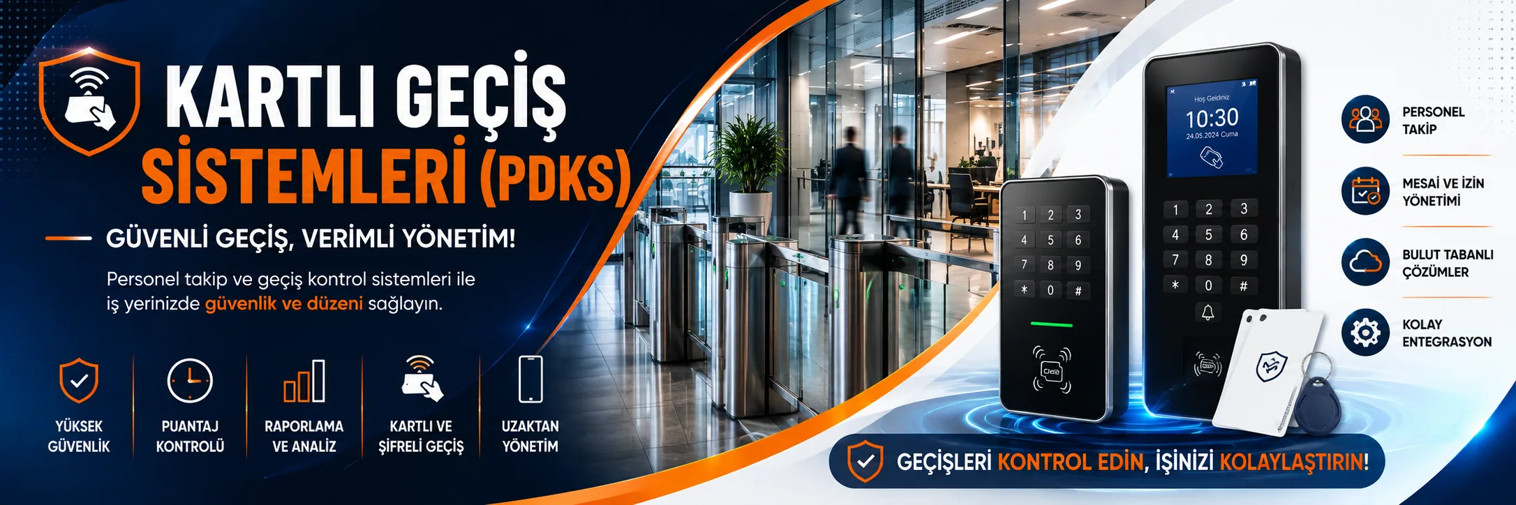 Parmak İzli Geçiş Kontrol Sistemleri