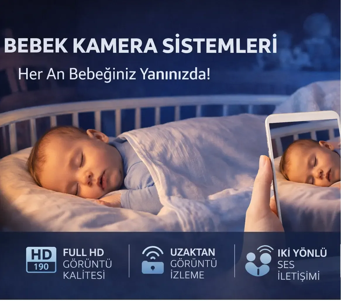 Bebek Kamera Sistemleri Genel Özellikleri