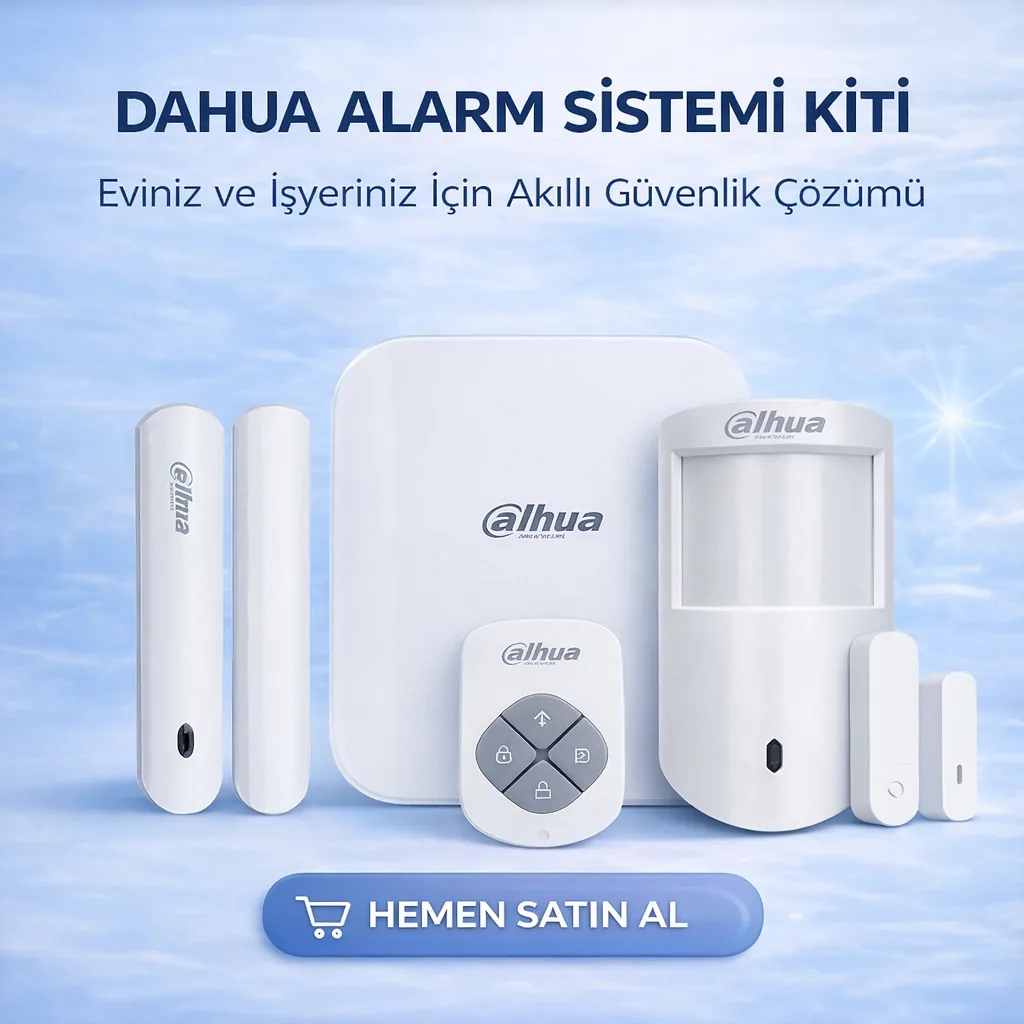 Dahua Kablosuz Alarm Sistemi Kiti