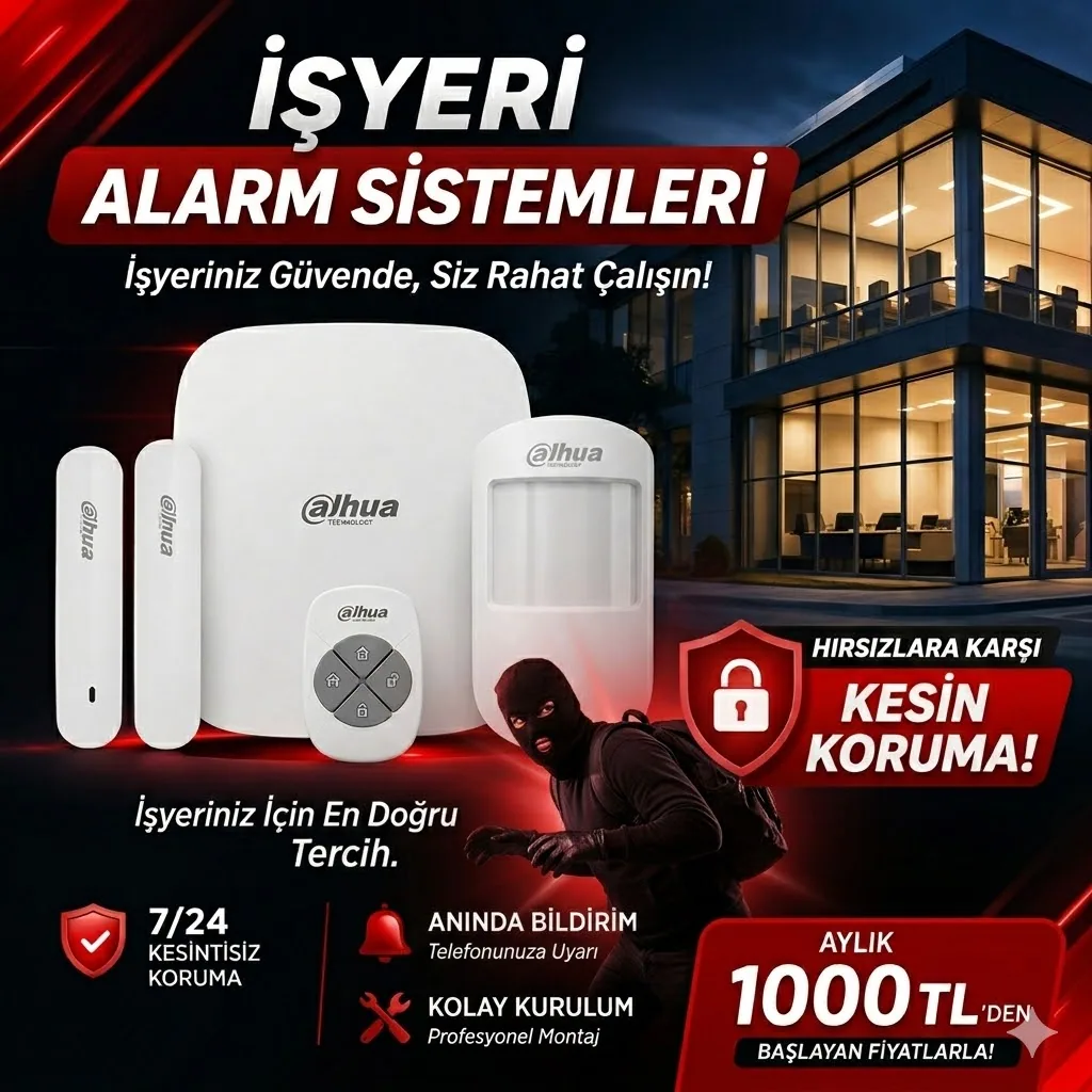İşyeri Alarm Sistemleri Fiyatları Nedir?