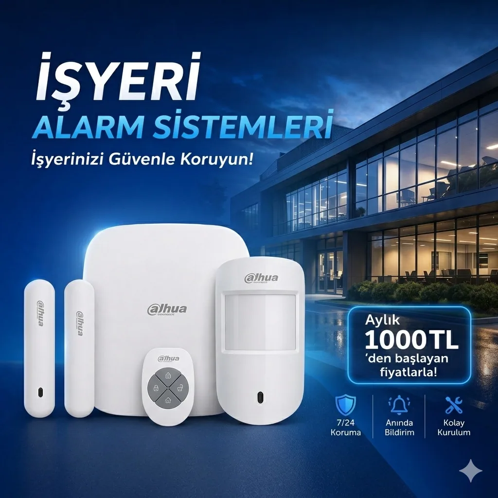 İşyeri Alarm Sistemi Fiyatları
