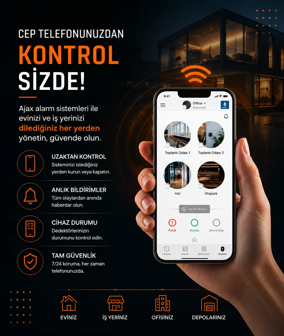 Her An Her Yerde Kontrol Sizde