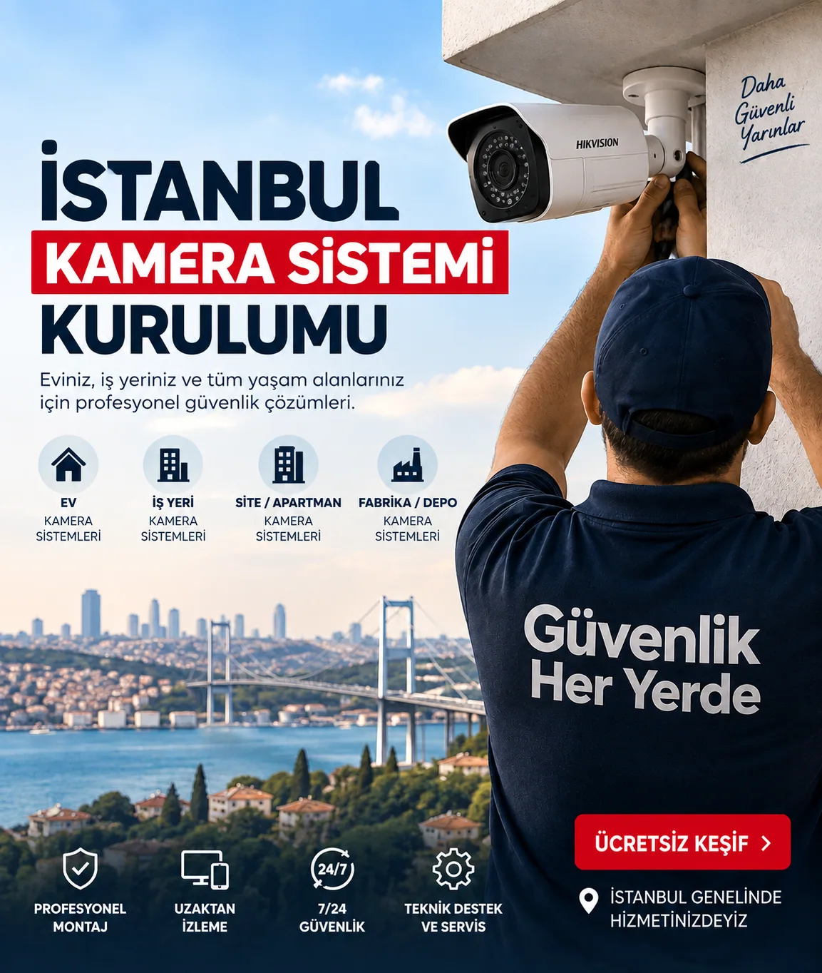 İstanbul Kamera Sistemleri Kurulumu