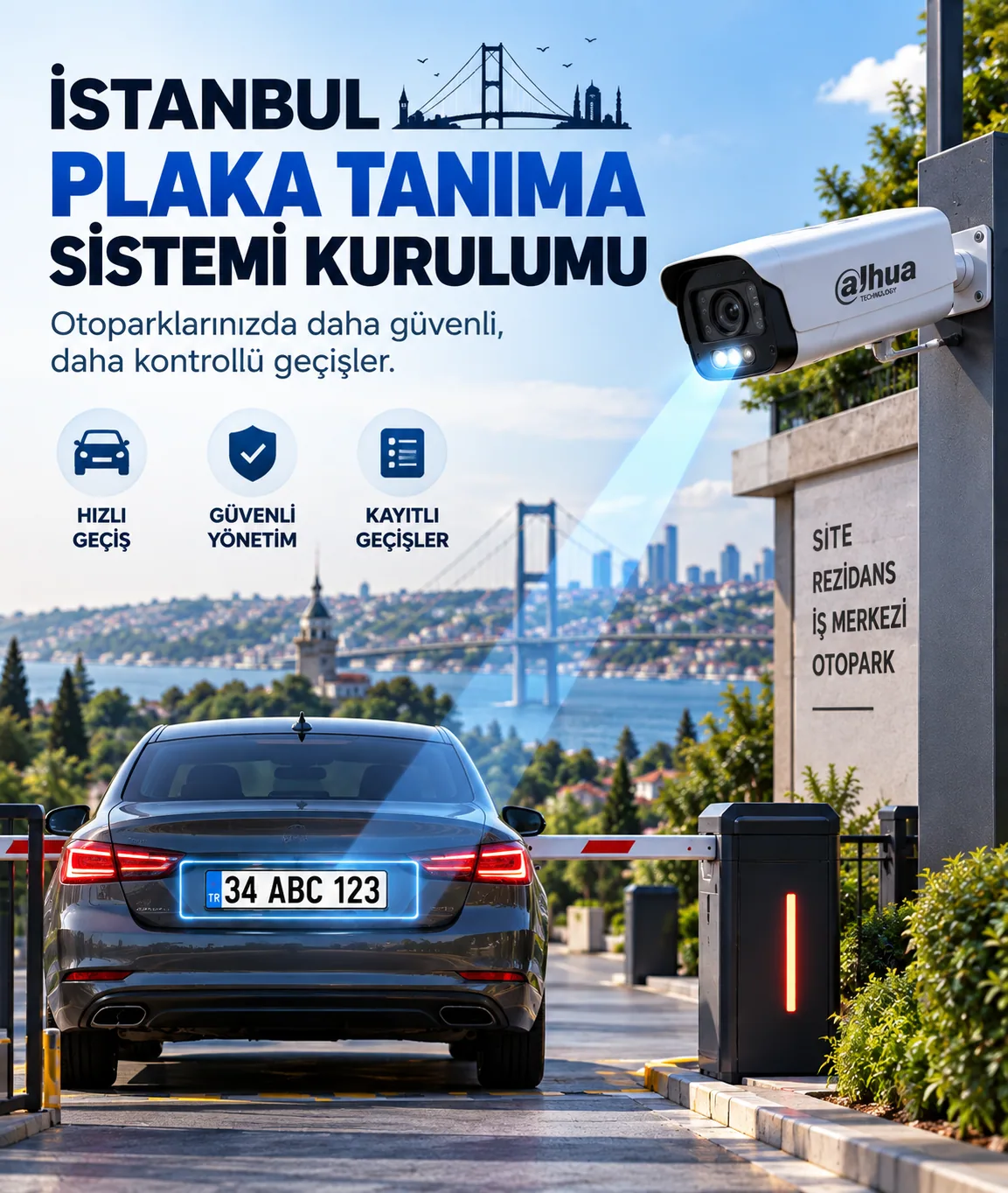 İstanbul Plaka Tanıma Sistemi Kurulumu
